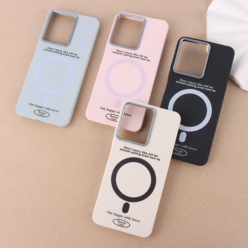 قاب چرمی شیائومی Redmi 13C / Poco C65 طرح مگ سیف