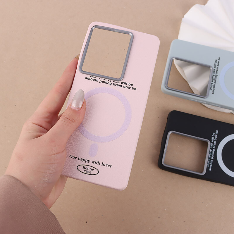 قاب چرمی شیائومی Redmi Note 13 Pro 4G طرح مگ سیف