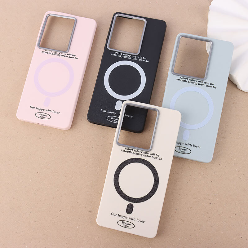 قاب چرمی شیائومی Redmi Note 13 Pro 4G طرح مگ سیف