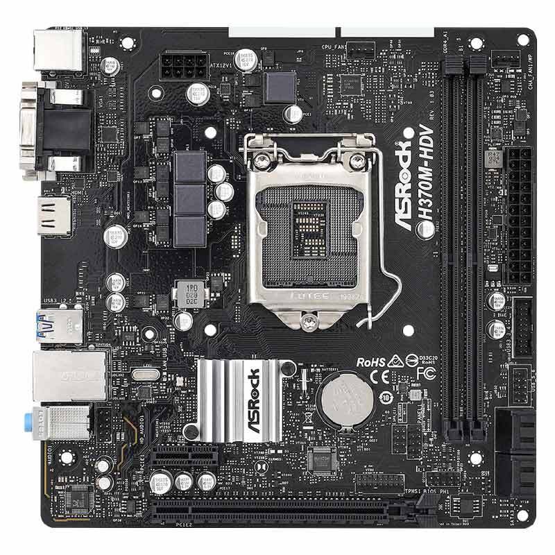 مادربرد ازراک H370M-HDV DDR4