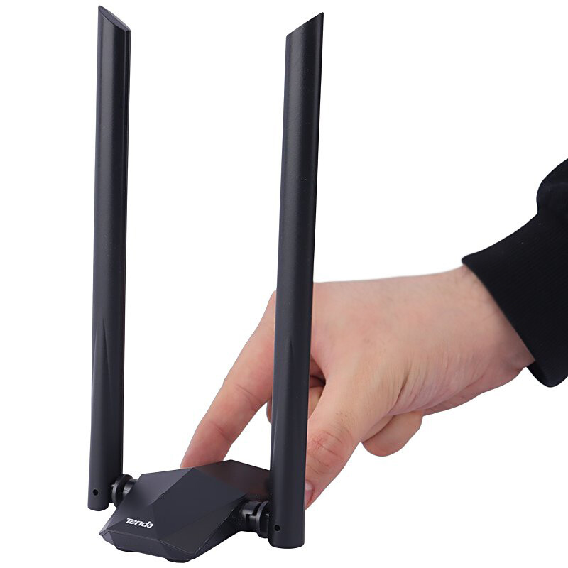 کارت شبکه بی سیم آنتن دار Tenda U18a AX1800 1201Mbps