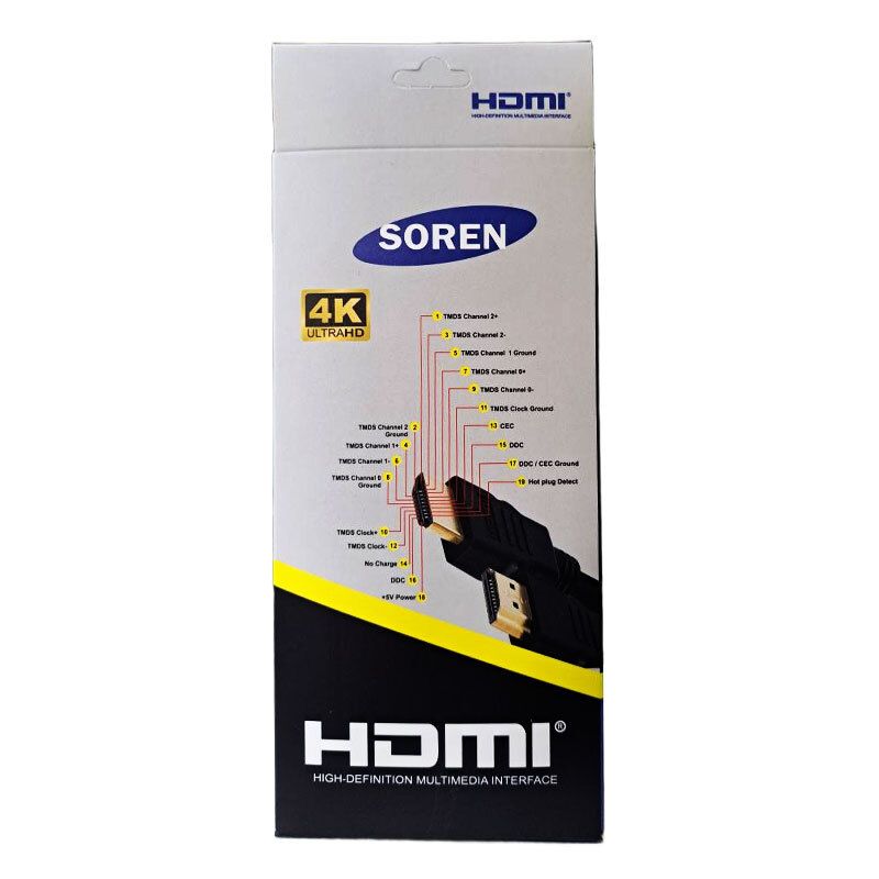 کابل HDMI 4K طول 1.5 متر کنسول بازی PS5 و XBOX کد 3