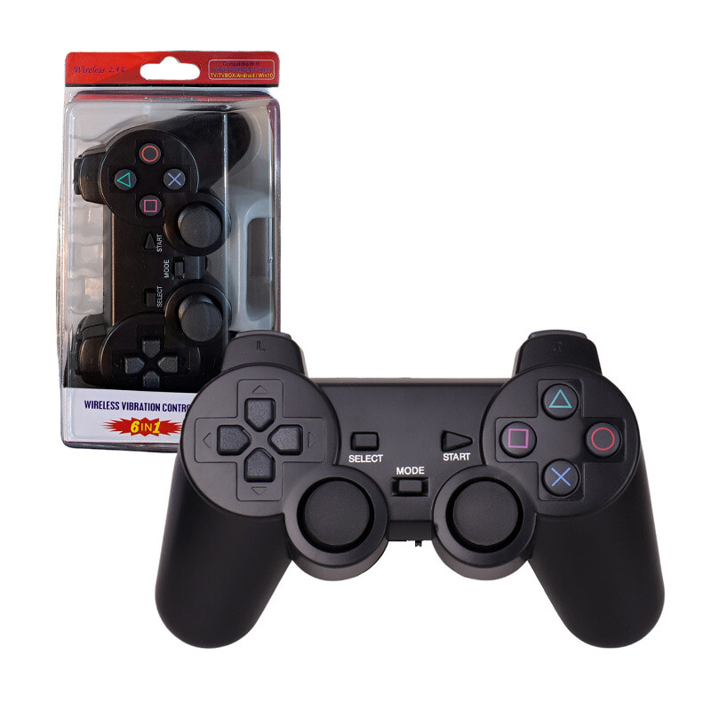 دسته بازی بی سیم 6 کاره PC/PS1/PS2/PS3/PC360/TV/Android