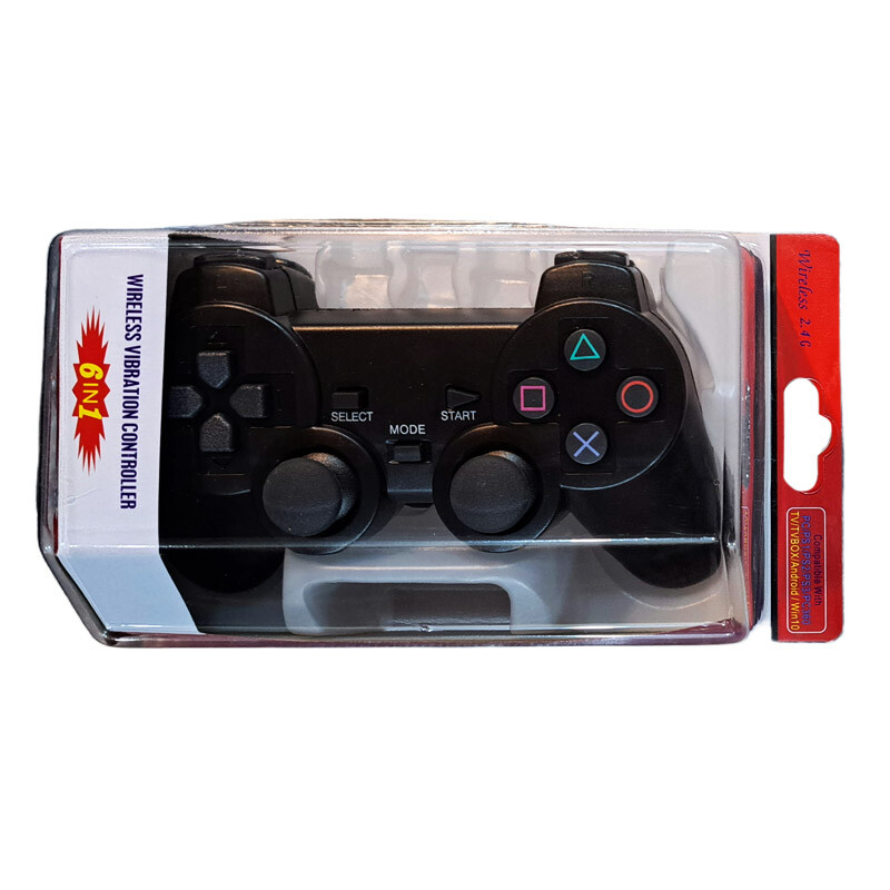 دسته بازی بی سیم 6 کاره PC/PS1/PS2/PS3/PC360/TV/Android