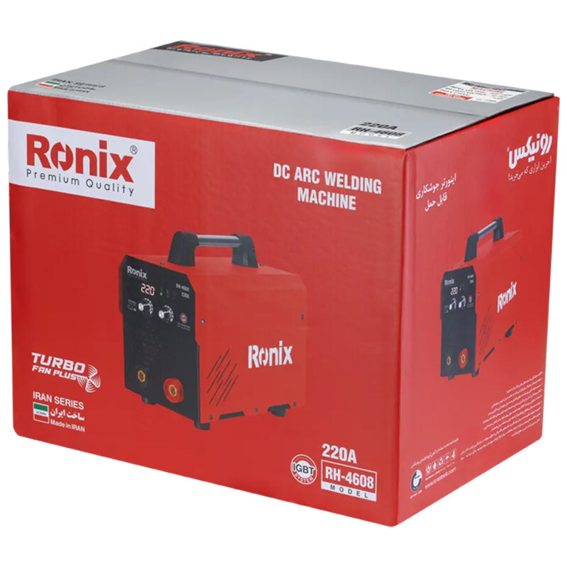 دستگاه جوش اینورتر 220 آمپر رونیکس RH-4608