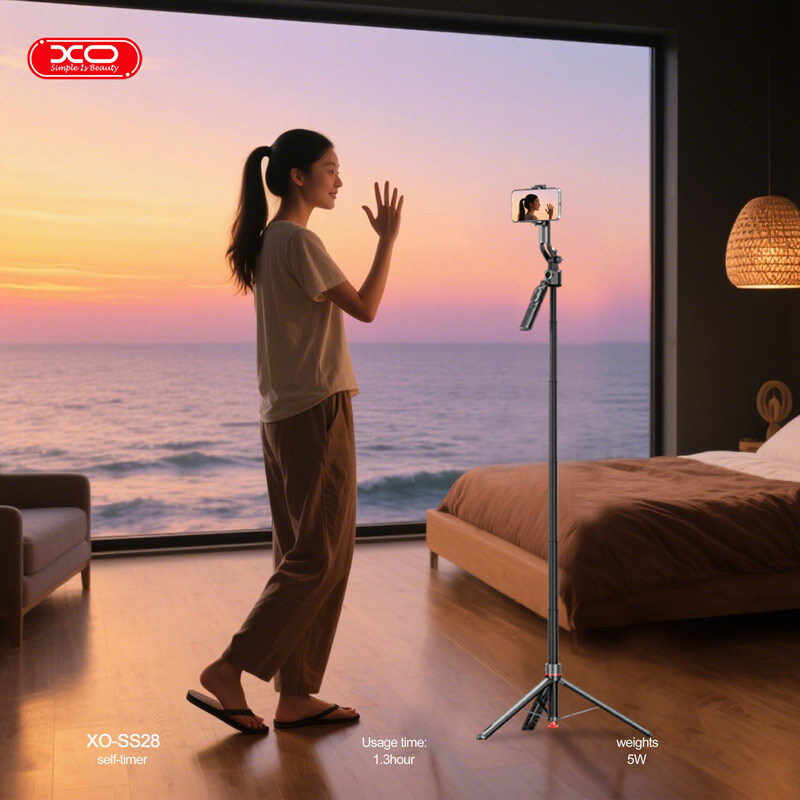 سه پایه و مونوپاد گیمبال ایکس او XO-SS28