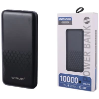پاور بانک فست شارژ ویسمی WS-010 QC3.0 PD 22.5W ظرفیت 10000 میلی آمپر ساعت