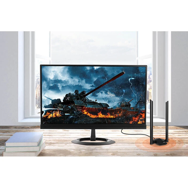 کارت شبکه بی سیم آنتن دار Tenda U18a AX1800 1201Mbps