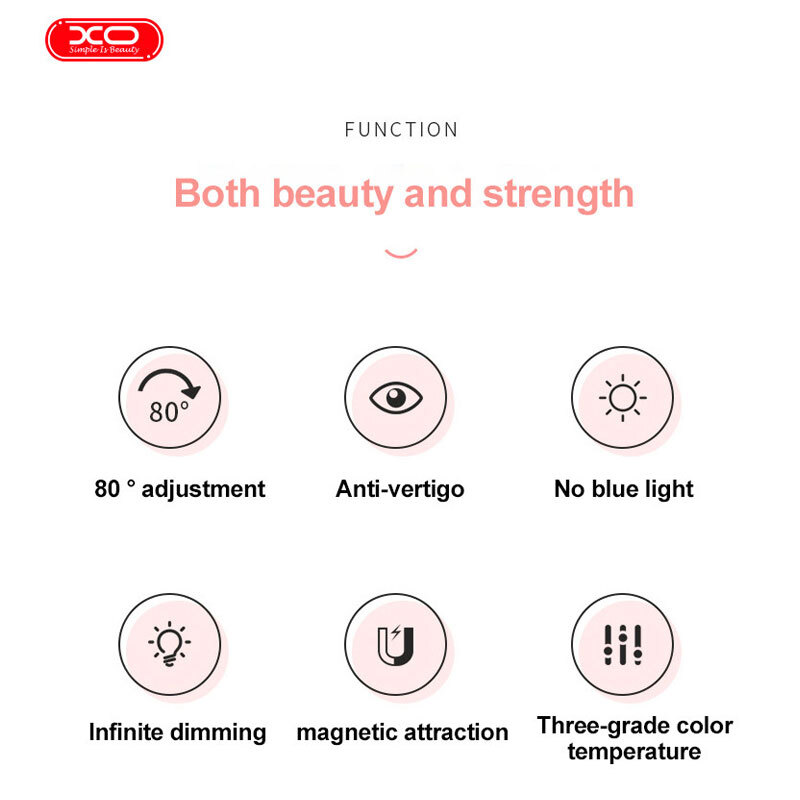 چراغ مطالعه شارژی مگنتی ایکس او XO XO-YH08B