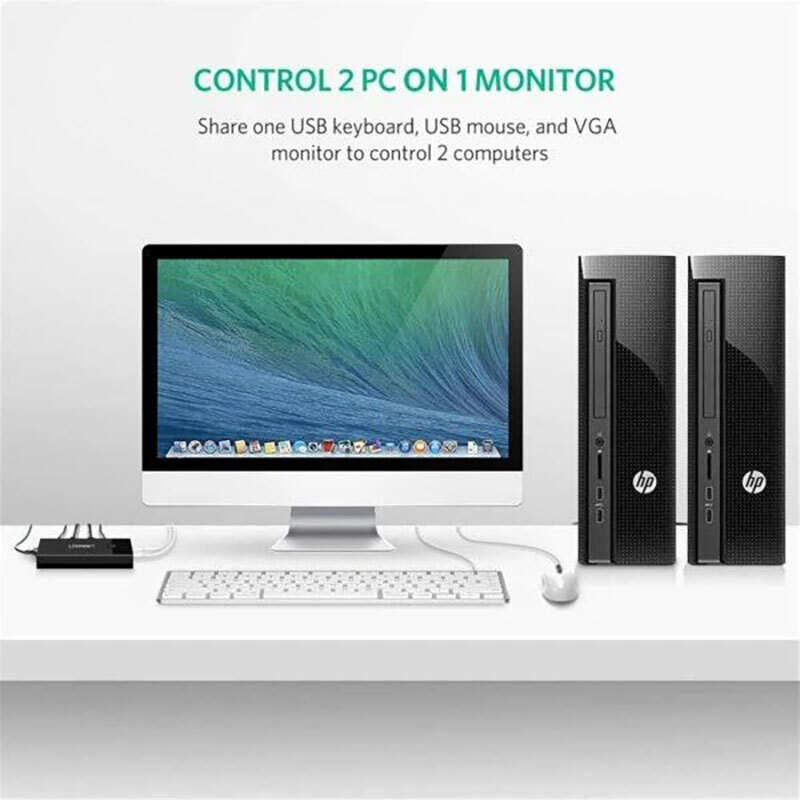 سوییچ KVM دو پورت یوگرین 30357