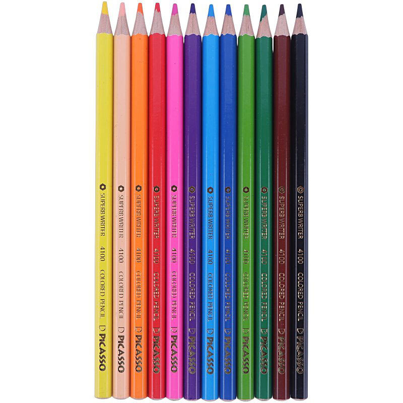 مداد رنگی 12 رنگ پیکاسو No.Gol-12-C