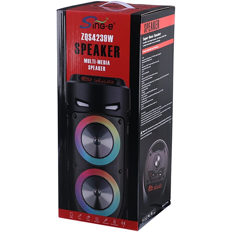 اسپیکر بلوتوثی سینگ ای ZQS4239W + میکروفون