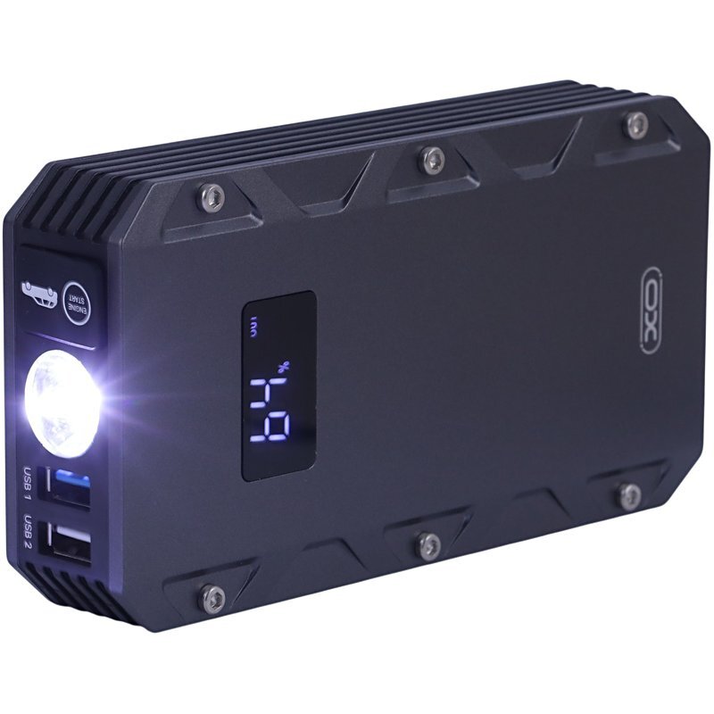 جامپ استارتر خودرو و پاور بانک ایکس او XO-CZ025 18W ظرفیت 10000 میلی آمپر ساعت