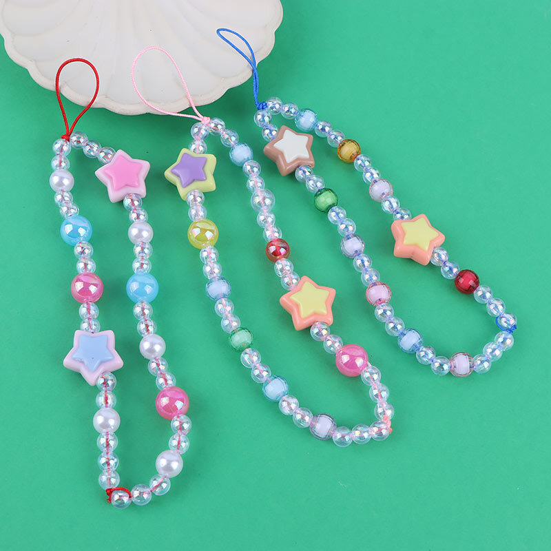 آویز فلش و موبایل کریستالی ستاره رنگی