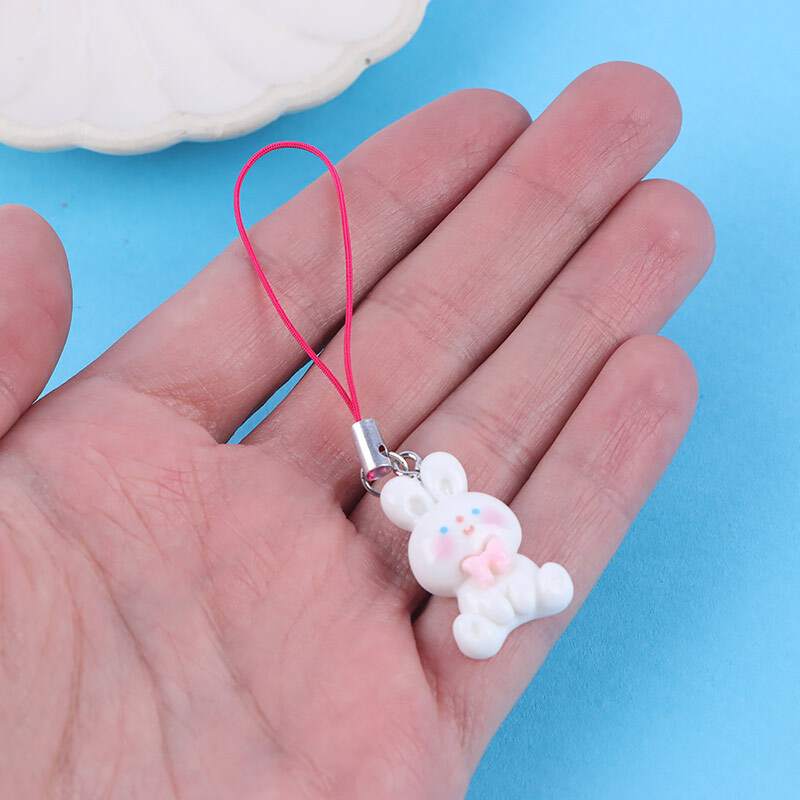 آویز فلش و موبایل خرگوش پاپیونی