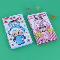 دفتر خاطرات سیمی 30 برگ طرح لبوبو