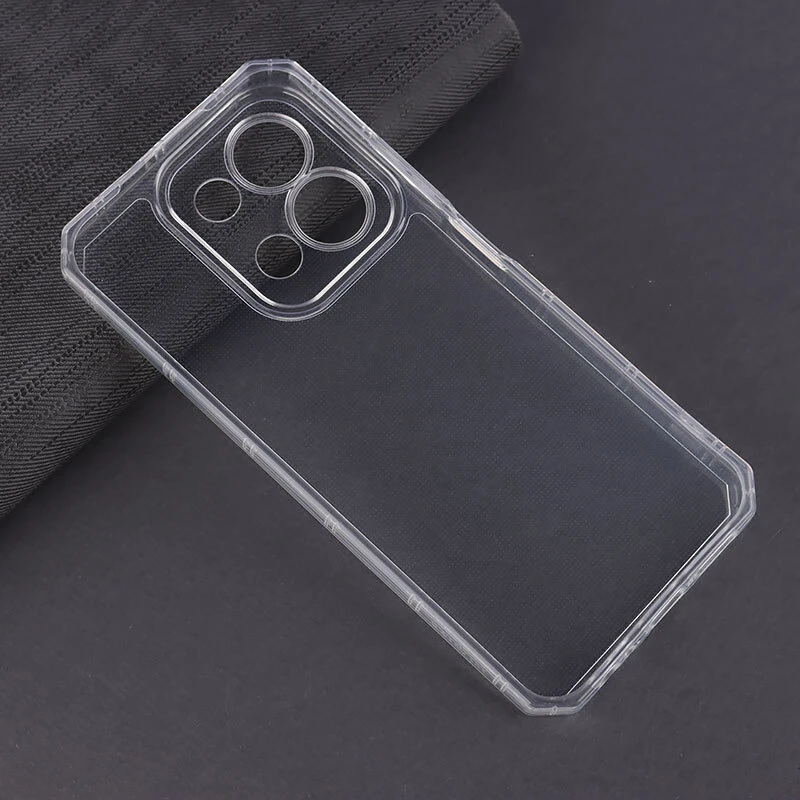 قاب ژله ای شفاف شیائومی Redmi 15C محافظ لنزدار