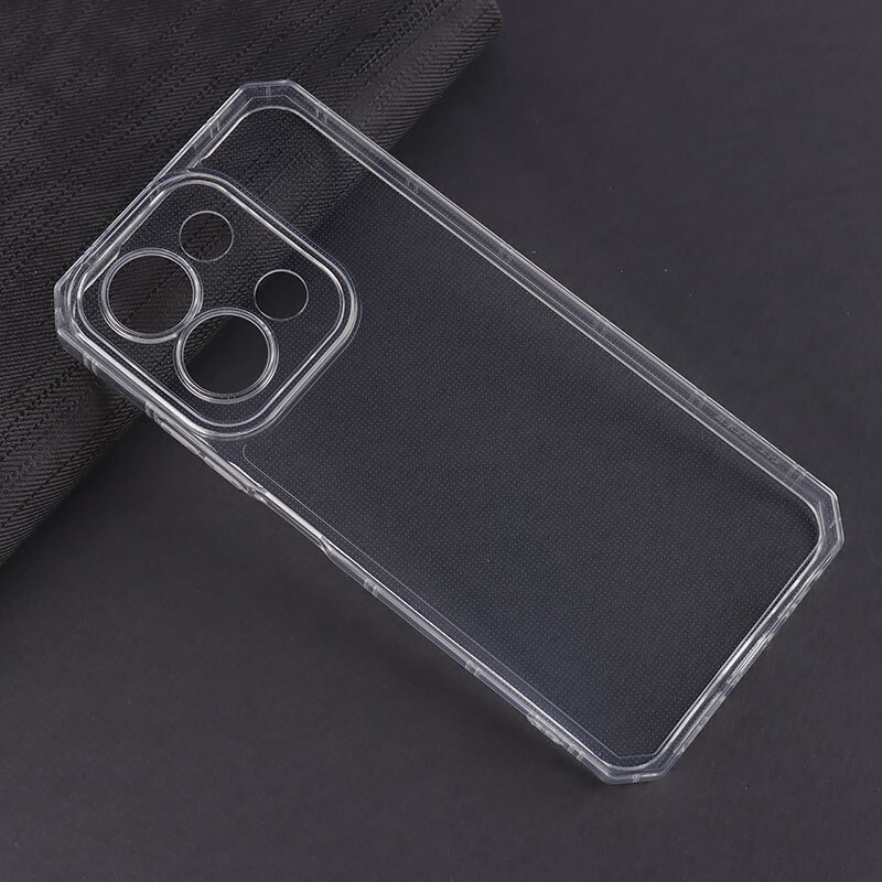 قاب ژله ای شفاف شیائومی Redmi 15C محافظ لنزدار