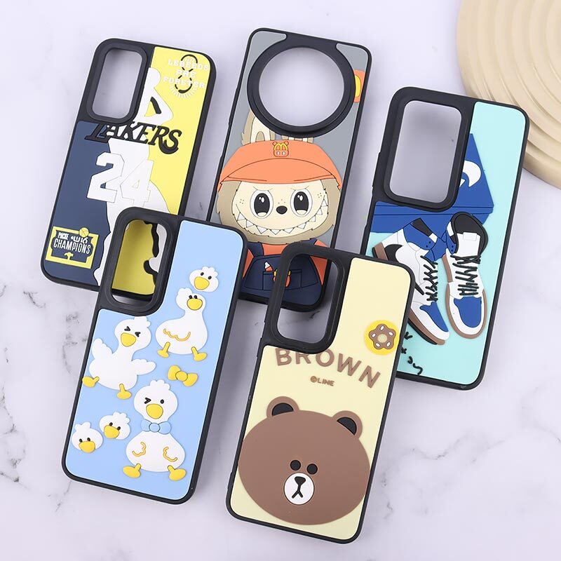 قاب سیلیکونی عروسکی برجسته