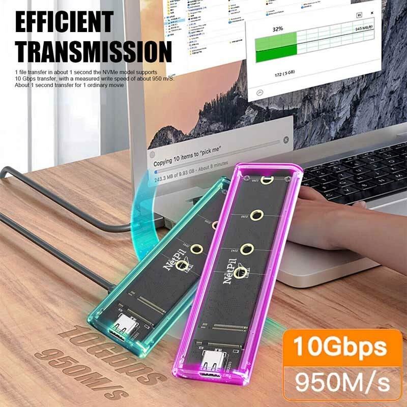 باکس هارد M.2 NVMe SSD نت پیل M2-MT70