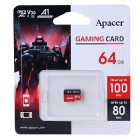 رم میکرو 64 گیگ اپیسر Apacer Gaming Card U3 A1 V30 100MB/s