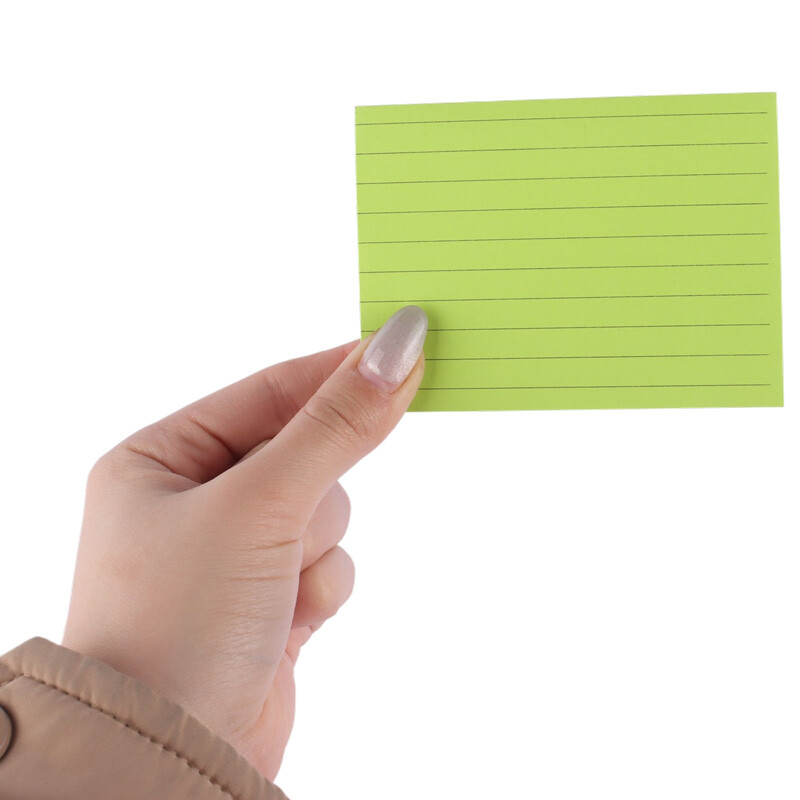 کاغذ یادداشت چسب دار رنگی ASA 7.5*10cm بسته 100 برگی