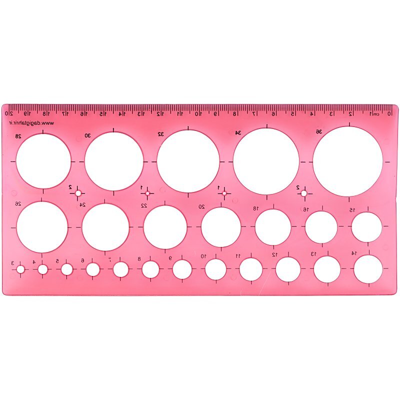 شابلون دایره ژله ای