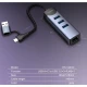 هاب 4 پورت Type-C / USB3.0 الدینیو DS-144UC