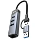 هاب 4 پورت Type-C / USB3.0 الدینیو DS-144UC