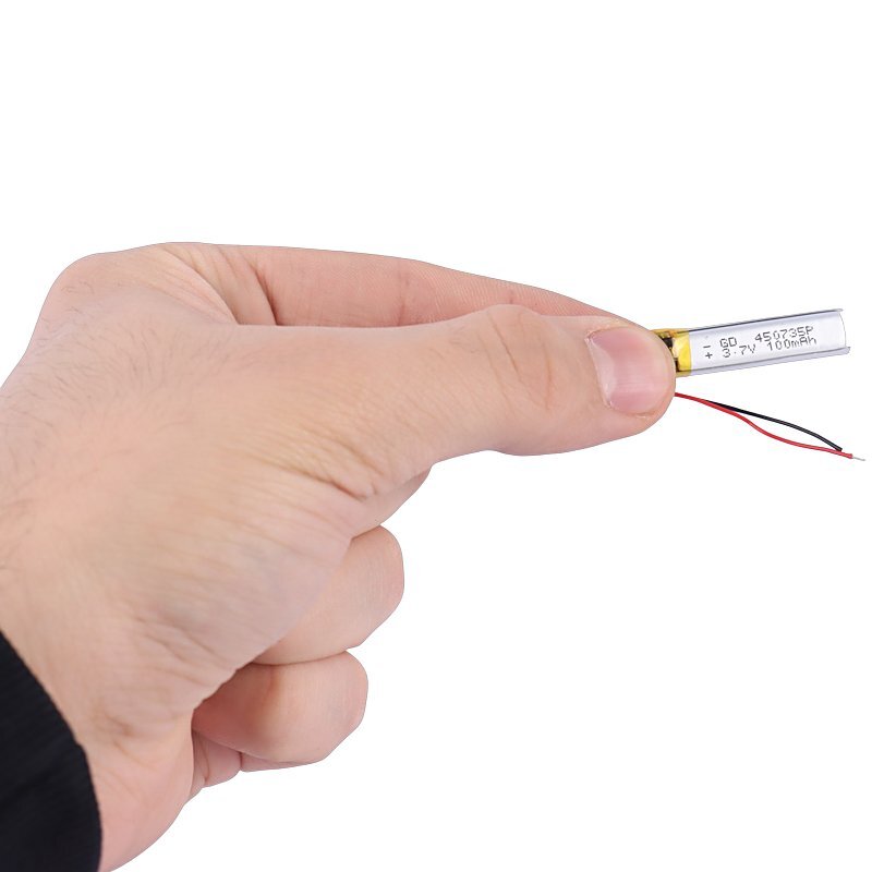 باتری لیتیومی 100mAh 45*07*35mm 450735P