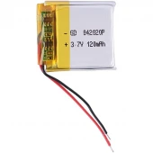 باتری لیتیومی 120mAh 3*17*20mm 042020P