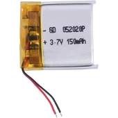 باتری لیتیومی 150mAh 3*18*18mm 052020P