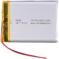 باتری لیتیومی 4500mAh 9*48*65mm 105070P