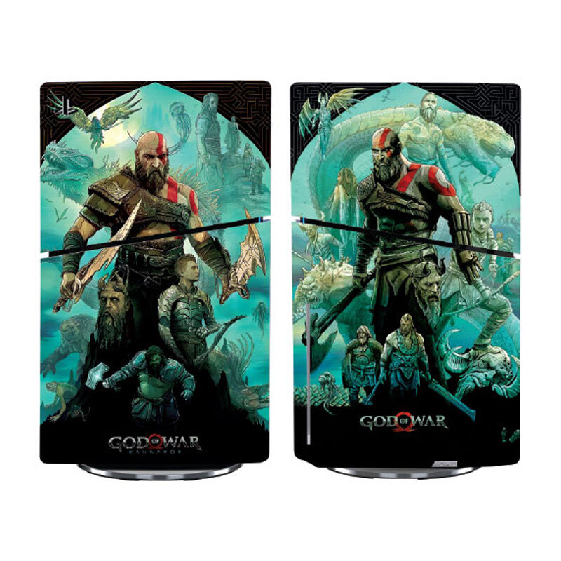 اسکین پلی استیشن 5 اسلیم استاندارد گیم اور طرح God of War