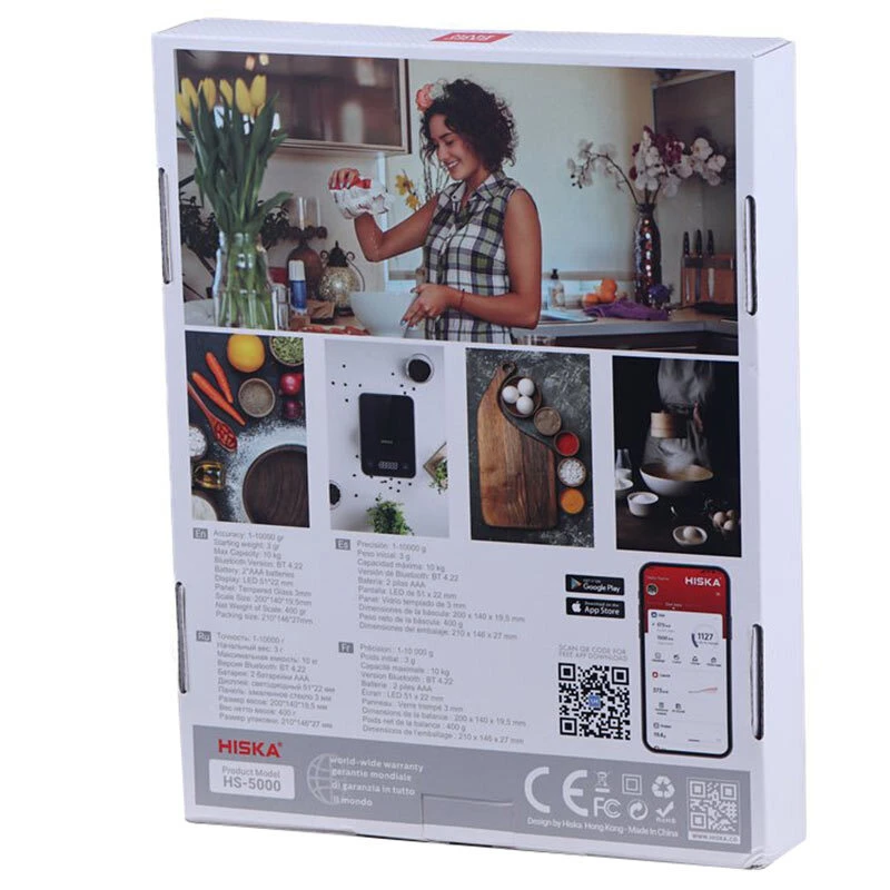 ترازو دیجیتال هوشمند Hiska HS-5000