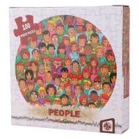 پازل 100 تکه هزارتو طرح شخصیت های مردمی کد 28813