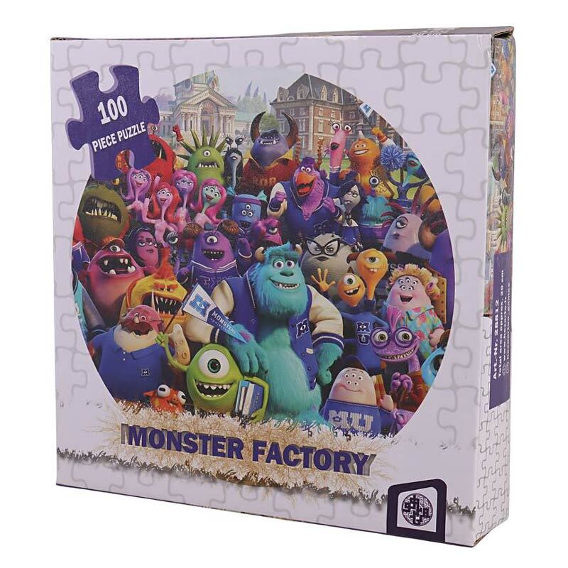 پازل چوبی 100 تکه هزارتو Art Nr.28812 طرح کارخانه هیولا