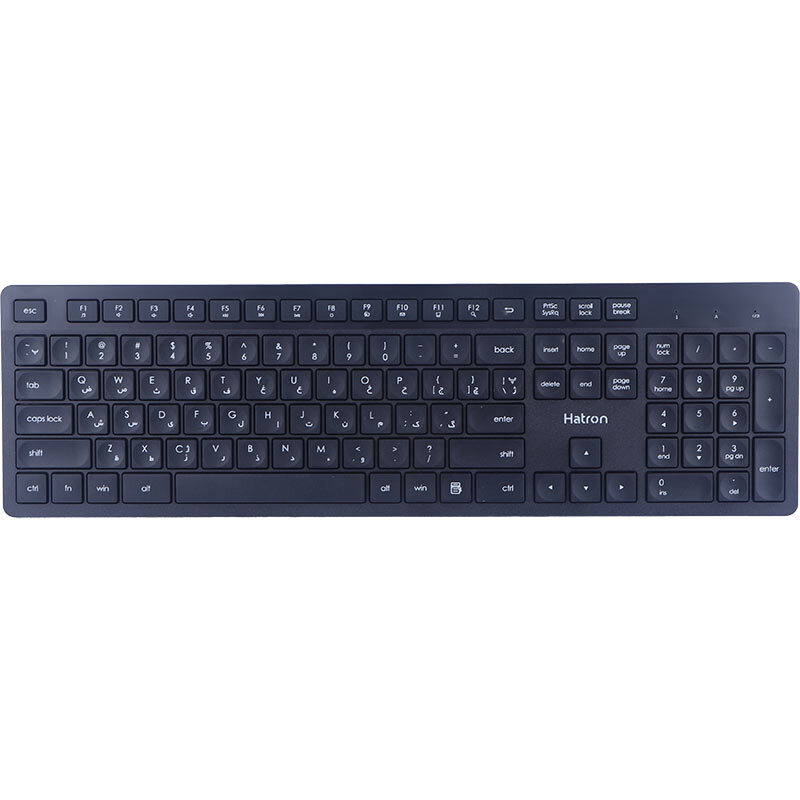 کیبورد و موس بی سیم هترون HKCW131