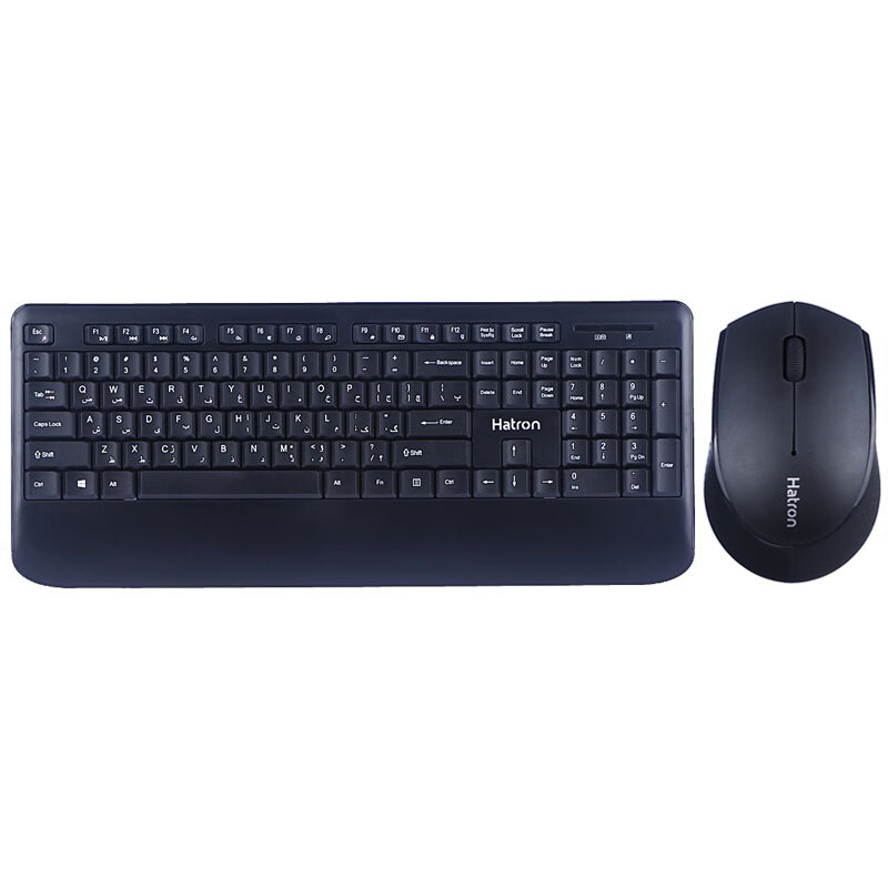 کیبورد و موس بی سیم هترون HKCW136