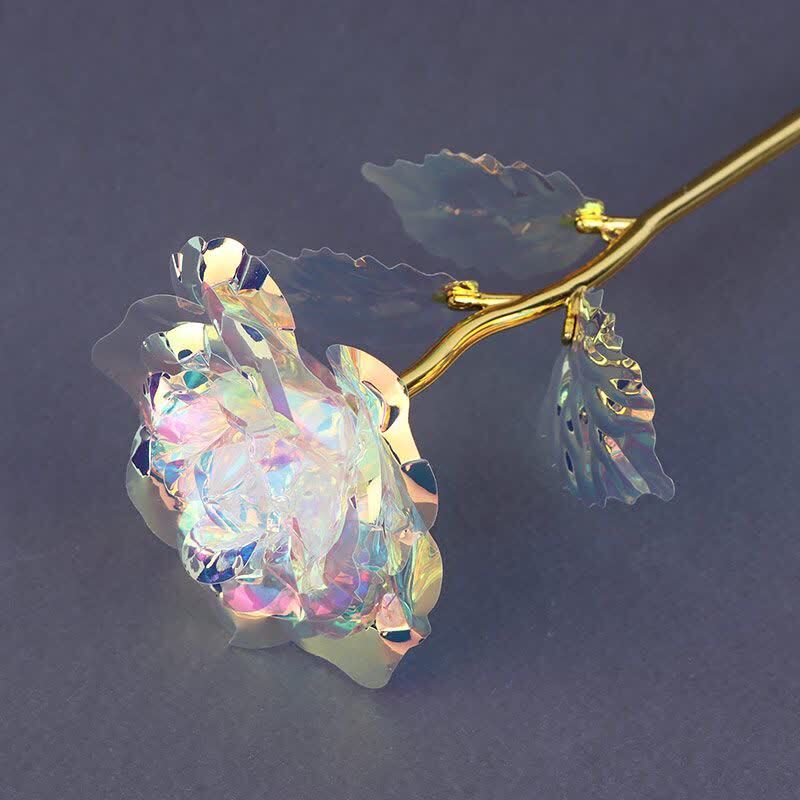 شاخه گل رز هولوگرامی