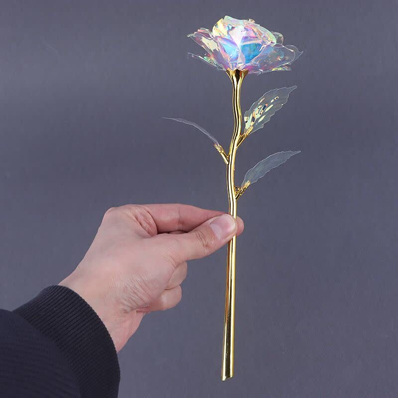 شاخه گل رز هولوگرامی