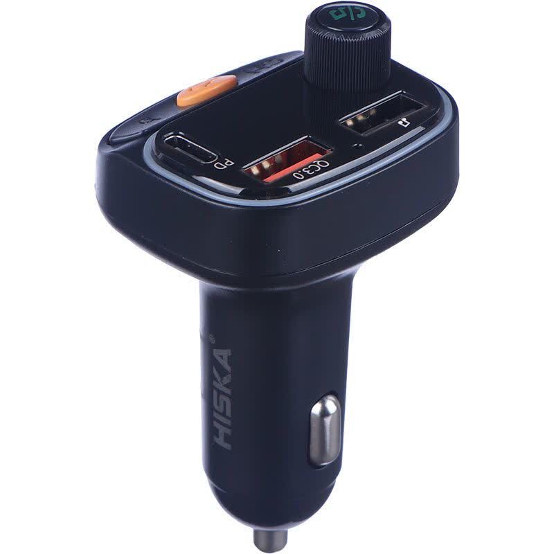 شارژر فندکی و اف ام پلیر بلوتوثی 30 وات هیسکا HCC-339