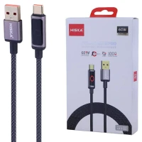 کابل تایپ سی فست شارژ 60 وات هیسکا LX-21AC طول 1 متر