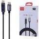 کابل دو سر تایپ سی فست شارژ 60 وات هیسکا LX-21CC طول 1 متر