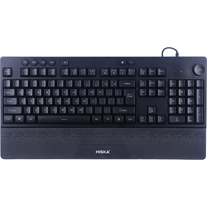 کیبورد گیمینگ هیسکا Xstrike HX-KEG405