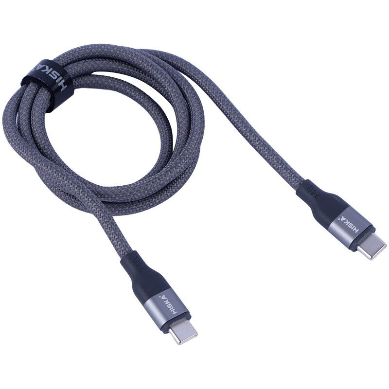 کابل دو سر تایپ سی فست شارژ 240 وات هیسکا LX-931CC طول 1 متر