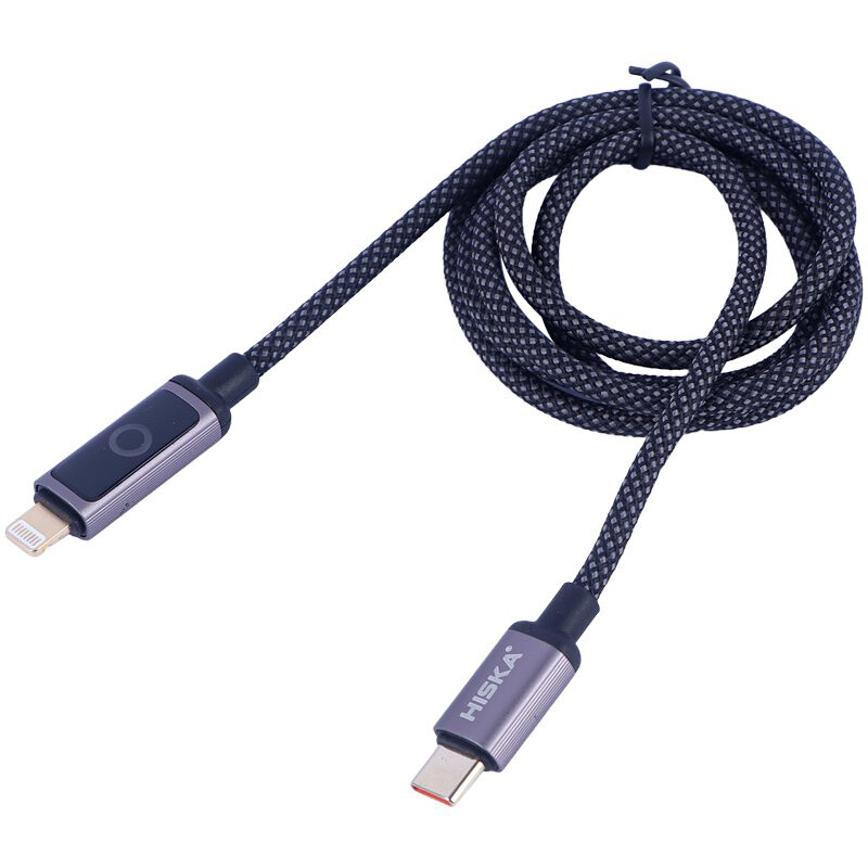 کابل تایپ سی به لایتنینگ فست شارژ 30 وات هیسکا LX-21CL طول 1 متر