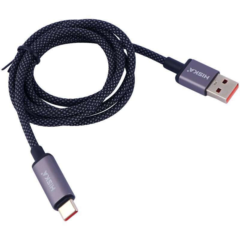 کابل تایپ سی فست شارژ 60 وات هیسکا LX-21AC طول 1 متر