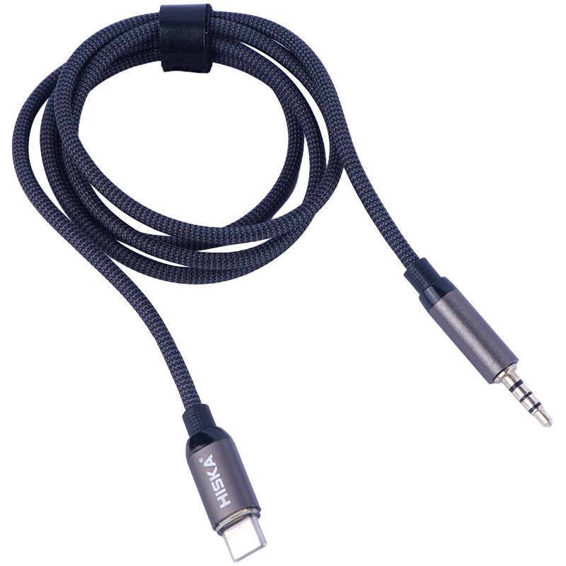 کابل تبدیل Type-C به AUX هیسکا W50 طول 1 متر