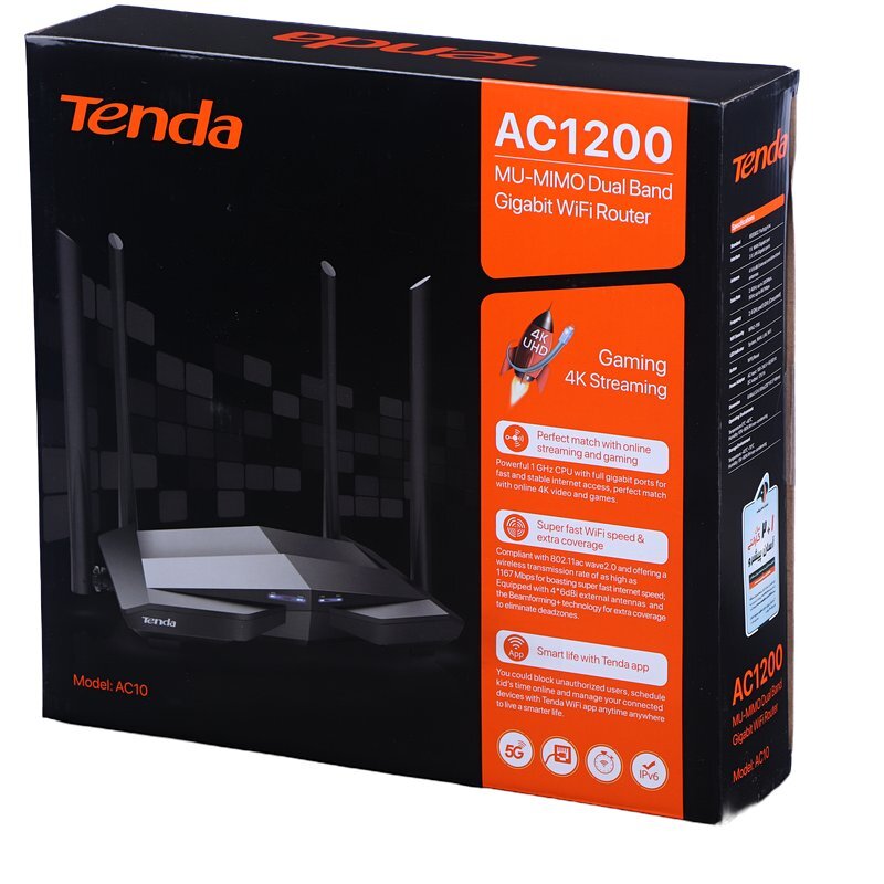 روتر بی سیم تندا AC10